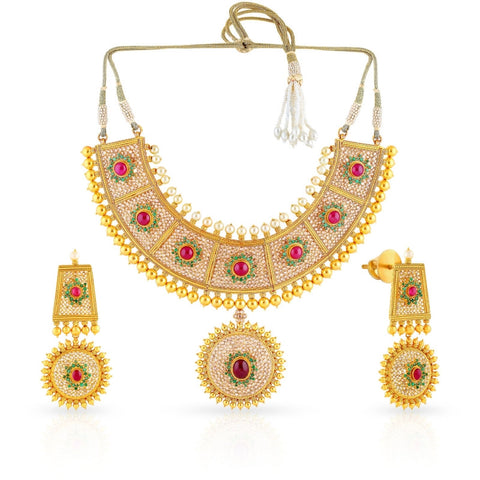 ERA Uncut Diamond Necklace Set ANDBIHCBIHF